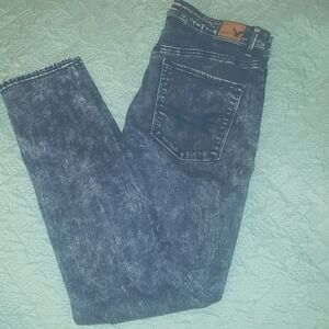 Skinny sky high jegging hi waisted